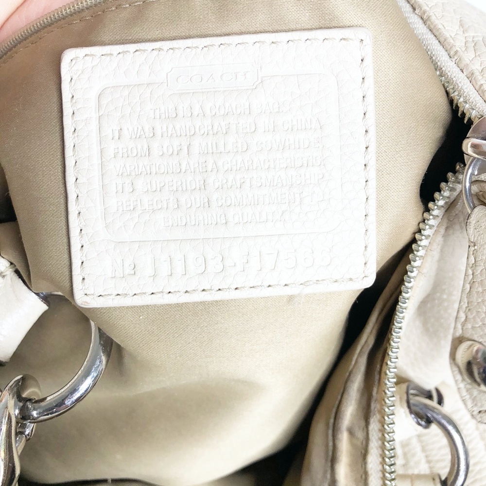 Coach Alexandra Convertible Leather Hobo Handbag - Picture 2 of 11